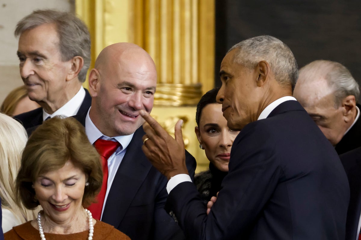 UFC boss Dana White lifts lid on surprising talk with Barack Obama at Donald Trump inauguration UFC boss Dana White lifts lid on surprising talk with Barack Obama at Donald Trump inauguration