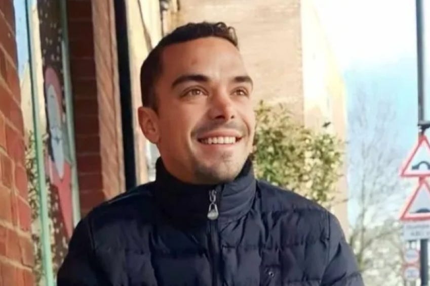 Leonard Farruku, an Albanian asylum seeker, died aboard the Bibby Stockholm barge at Portland Port, Dorset, on December 12 2023 (PA)