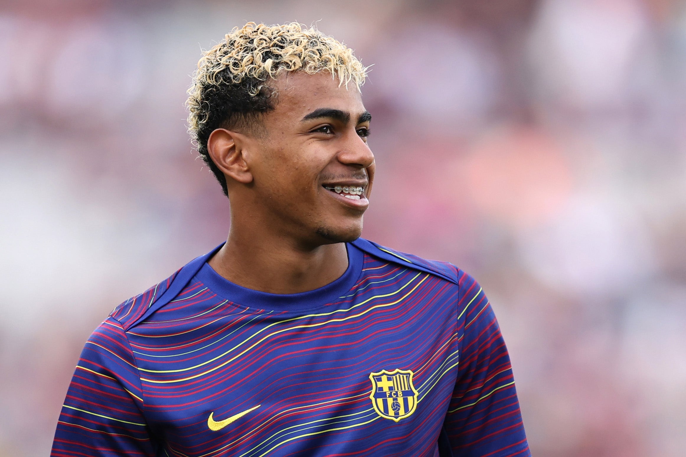 <p>Lamine Yamal had a groin operation on Monday</p>