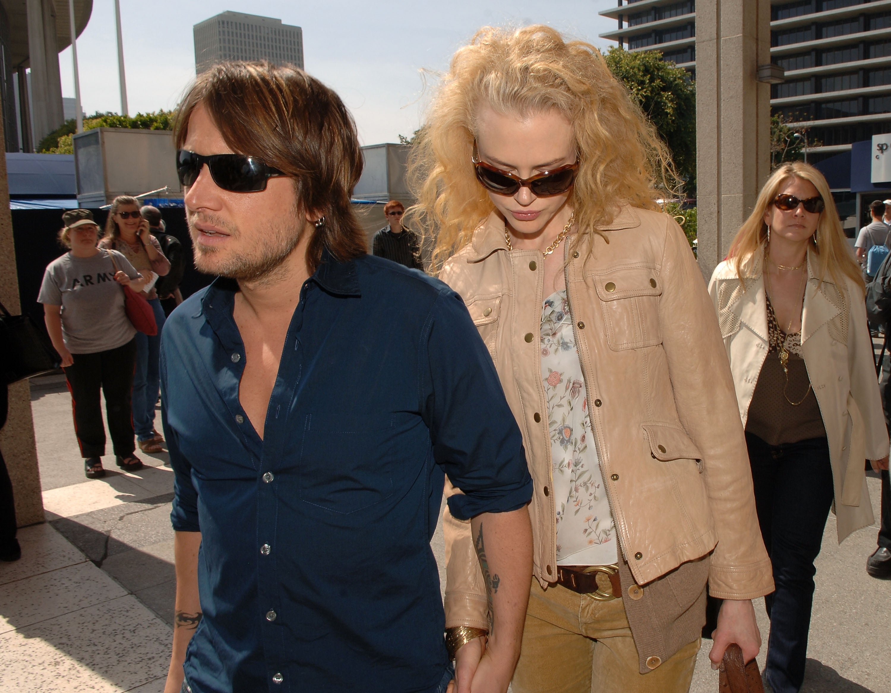 Keith Urban and Nicole Kidman photographed in March 2007 in Los Angeles