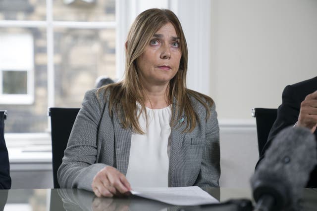 Tracy Scott, the mother of Glasgow University student Ethan Brown, is calling for answers (Jane Barlow/PA)