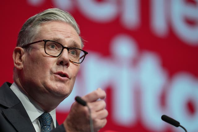 <p>Keir Starmer said Nigel Farage ‘doesn’t believe in Britain’</p>