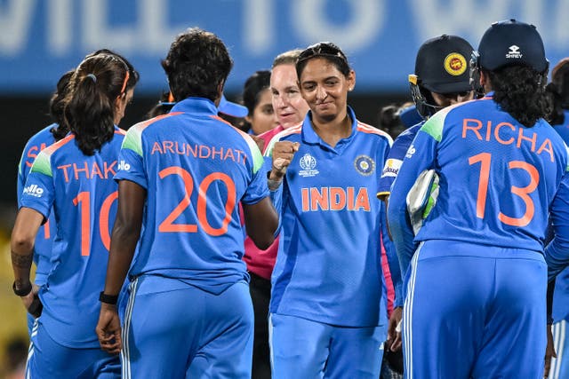 <p>Harmanpreet Kaur's India are off and running with a win</p>