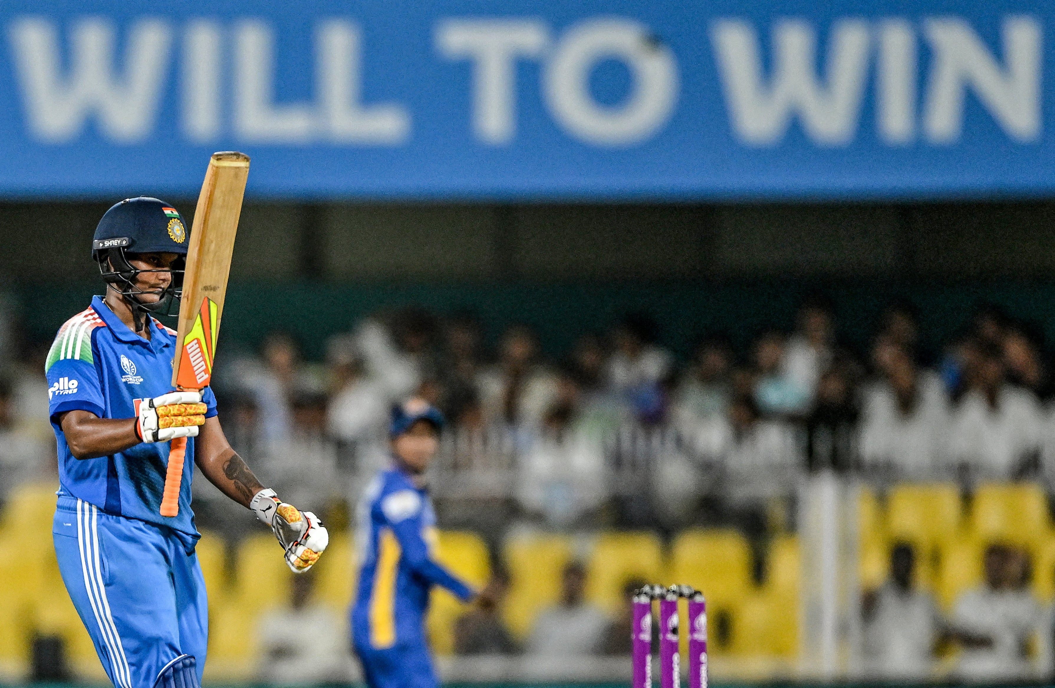 Deepti Sharma was in good touch with the bat and struck thrice with the ball