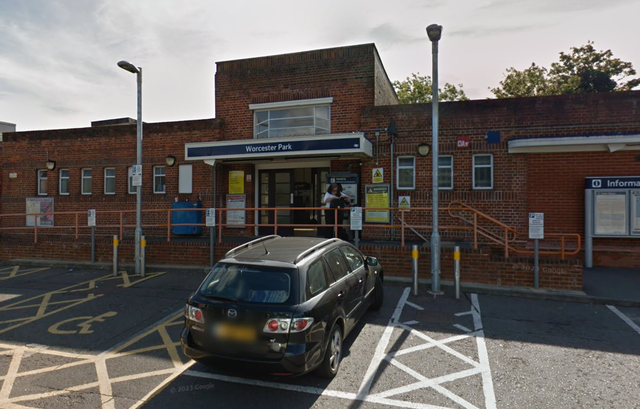 <p>British Transport Police were called at around 10:30am on Tuesday to reports of an incident at Worcester Park railway station</p>