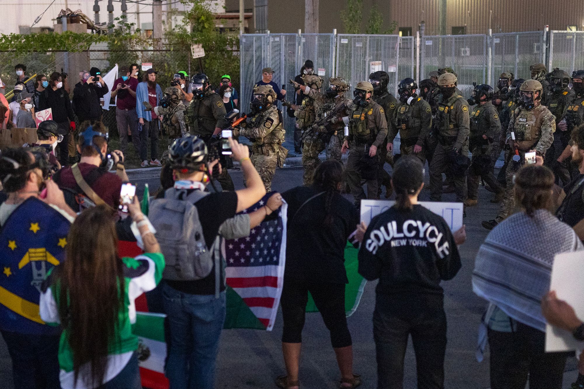 Tensions have been high between Chicagoans and Immigration and Customs Enforcement agents as they ramped up immigration raids in the country’s third-largest city