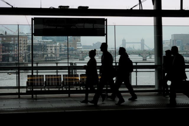 Business confidence in September slumped to a record low (Andrew Matthews/PA)