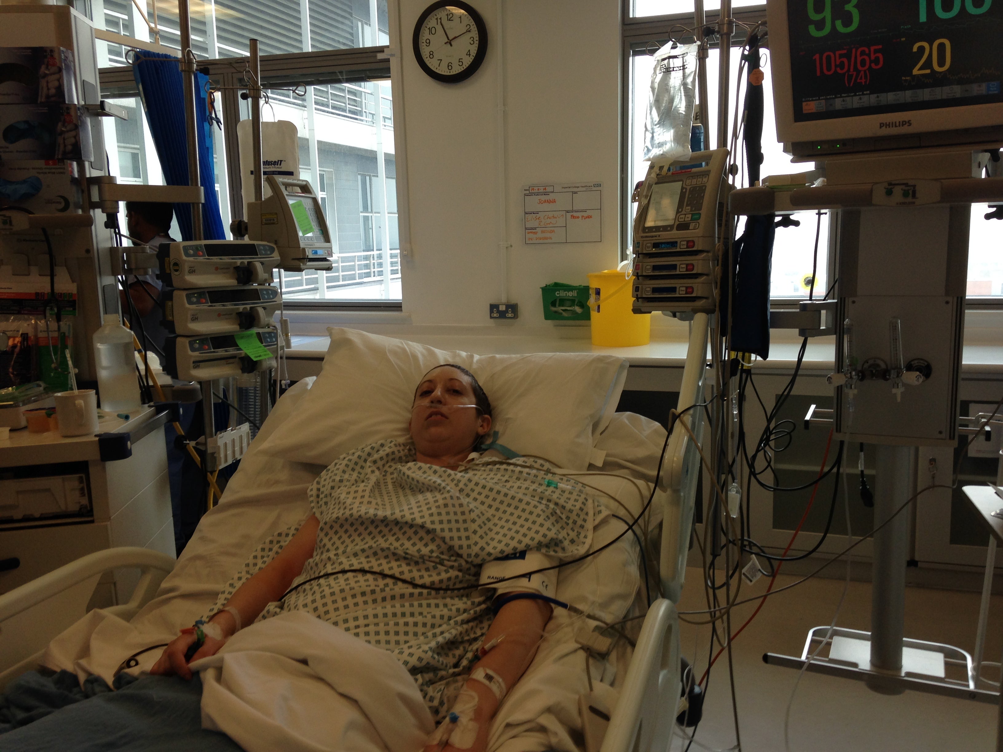 She was diagnosed with a rare form of ovarian cancer at the age of 26