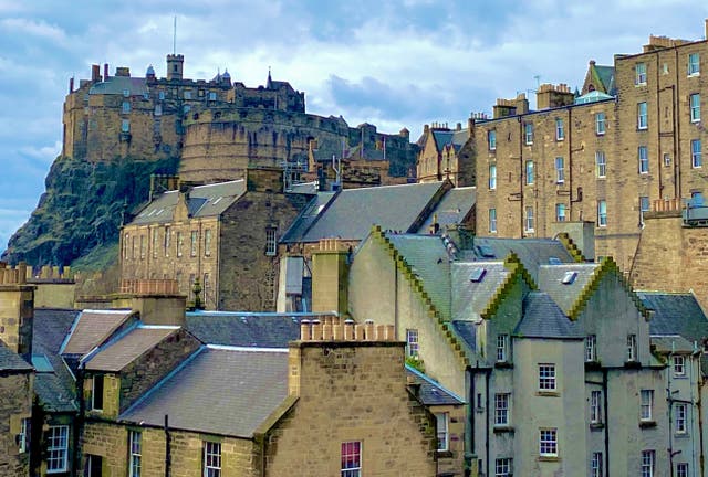<p>Prime site: Edinburgh Castle presides over the Scottish capital</p>