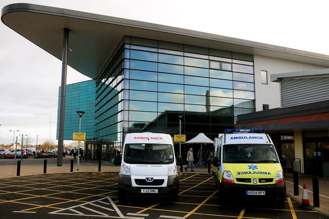 Some patients received care from Daniel Hay at Royal Derby Hospital (Rui Vieira/PA)