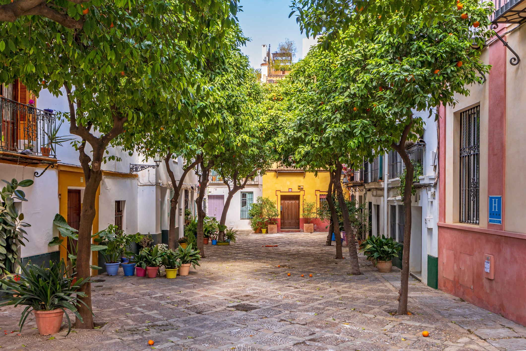 Seville’s temperatures are less scorching in November