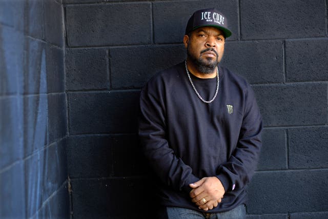 <p>Ice Cube was a guest at a Colorado training session</p>