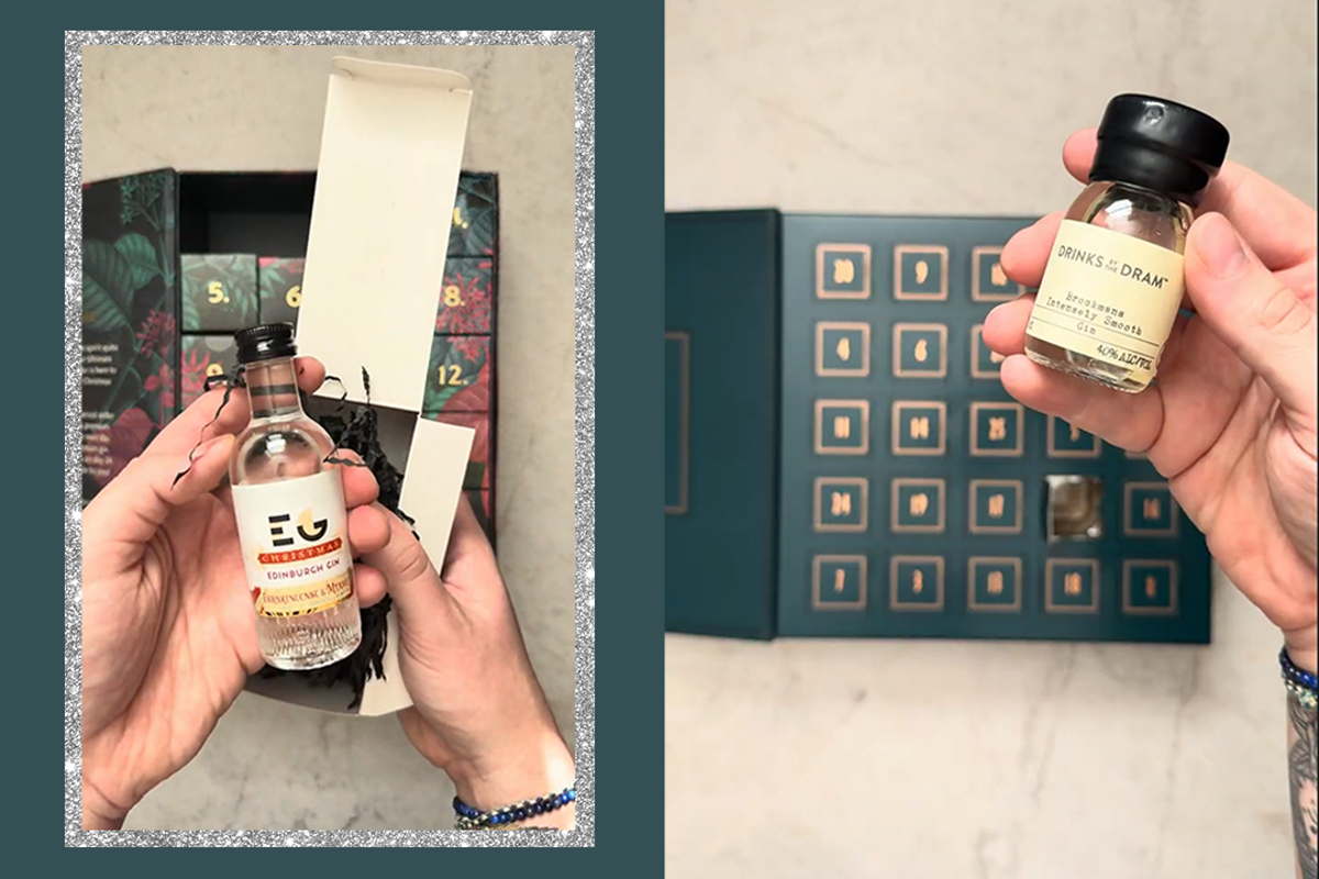That Boutique-y Gin Advent Calendar 2025 - 24 Miniature Gin Samples, Discover New Flavours Each Day, Perfect Gift For Gin Lovers