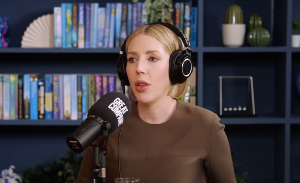 <p>Katherine Ryan reveals she had a secret romance with a fellow celebrity</p>