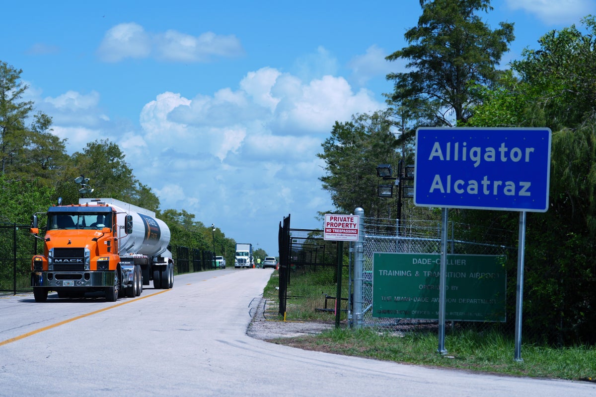 Florida officials didn't disclose funding request for 'Alligator Alcatraz' facility, lawsuit says