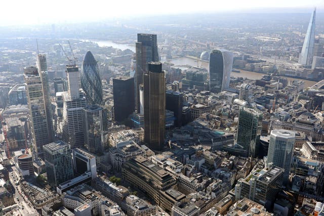 The FTSE 100 was up on Wednesday despite concerns over the US government shutdown (Alamy/PA)