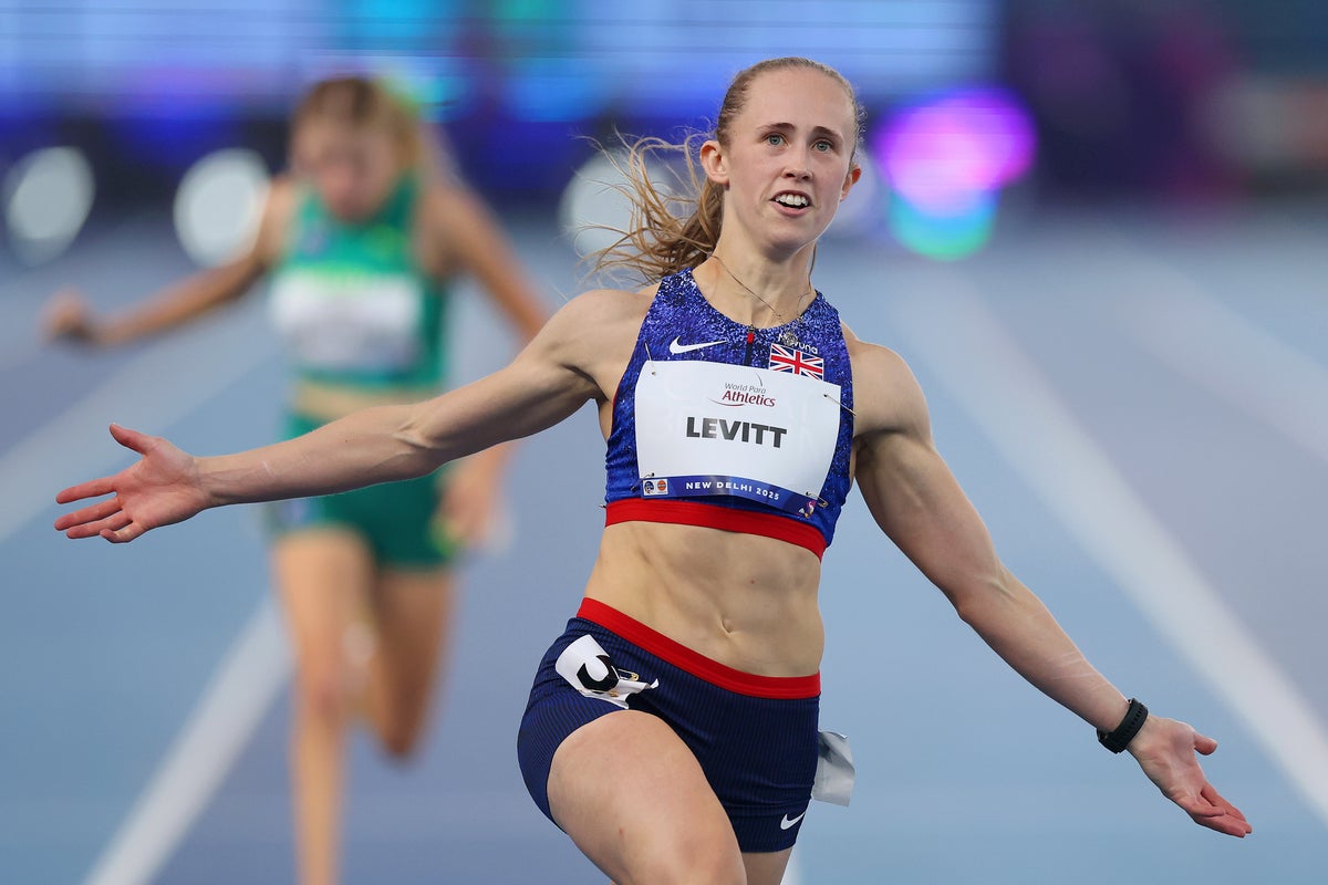 Tesco worker Victoria Levitt claims shock gold at World Para Athletics Championship