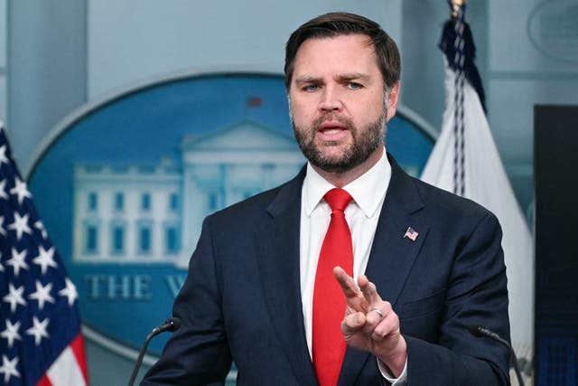 <p>JD Vance has spearheaded the White House’s response to shocking text messages revealing pro-Nazi beliefs expressed by senior Young Republican leaders</p>