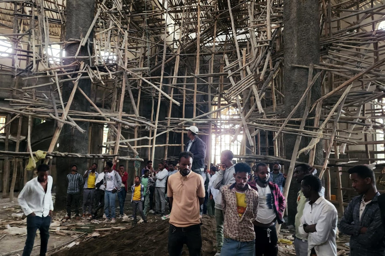 Ethiopia Collapsed Church