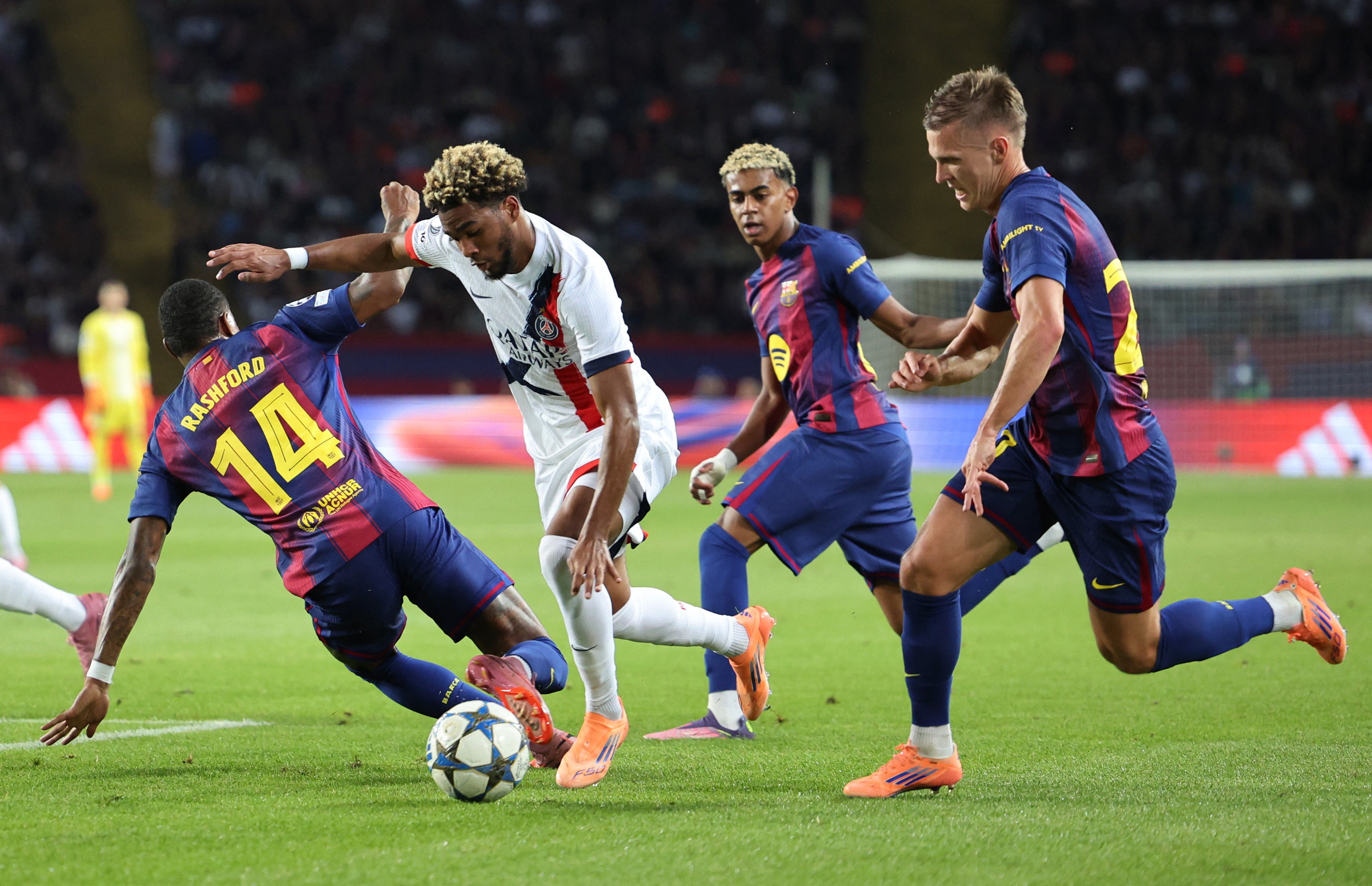 Barcelona v PSG live: Both sides hunting winner in heavyweight Champions League clash