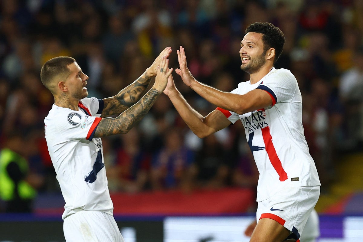 PSG Secure Late 2-1 Champions League Win Over Barcelona