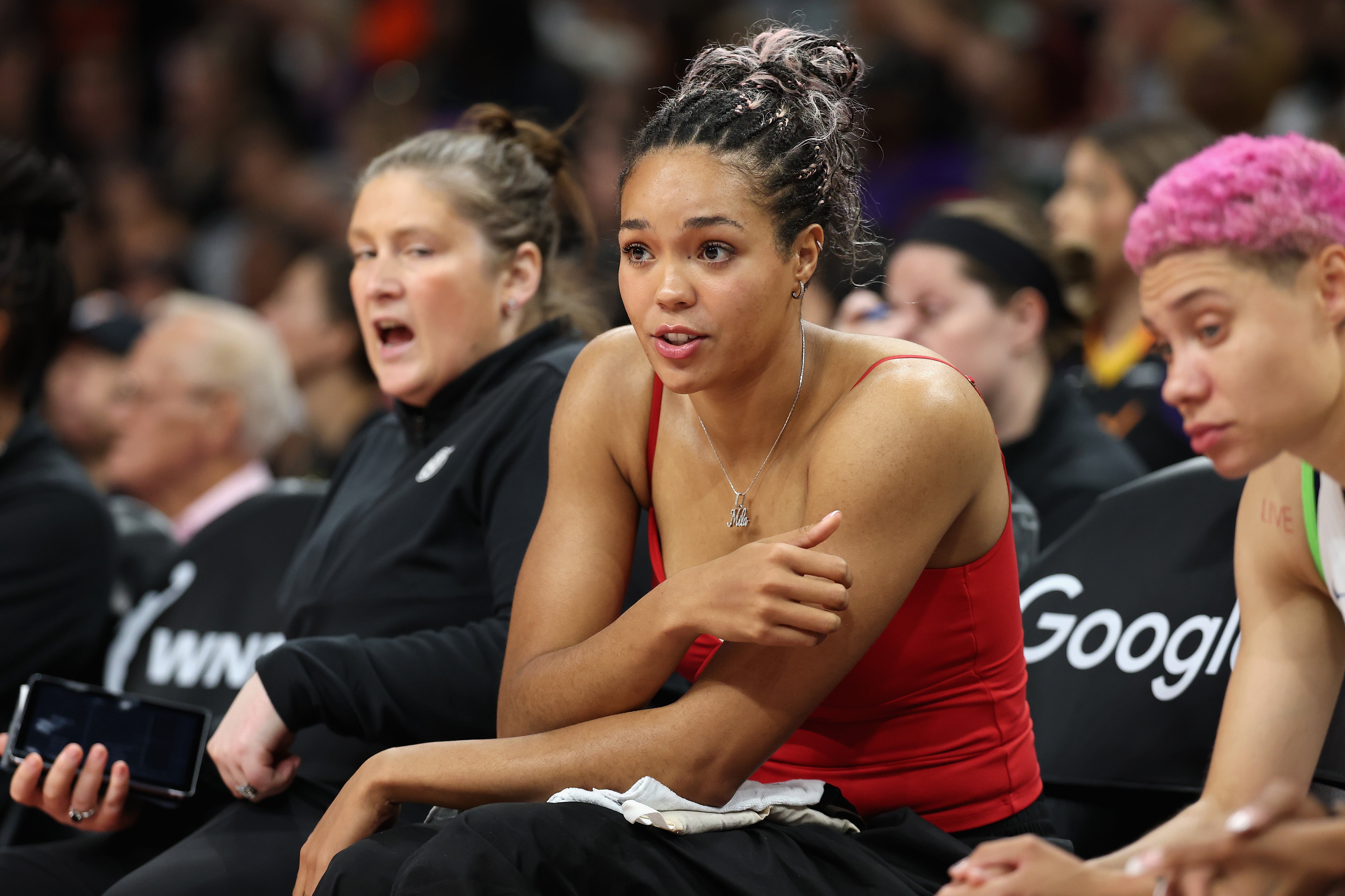 Collier is also a co-founder of Unrivaled, a three-on-three women’s basketball league that features WNBA players