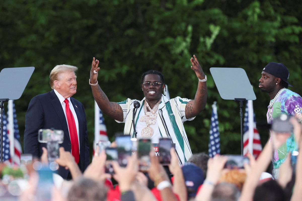 Rapper used by Trump campaign to court Black voters begins 5-year prison sentence