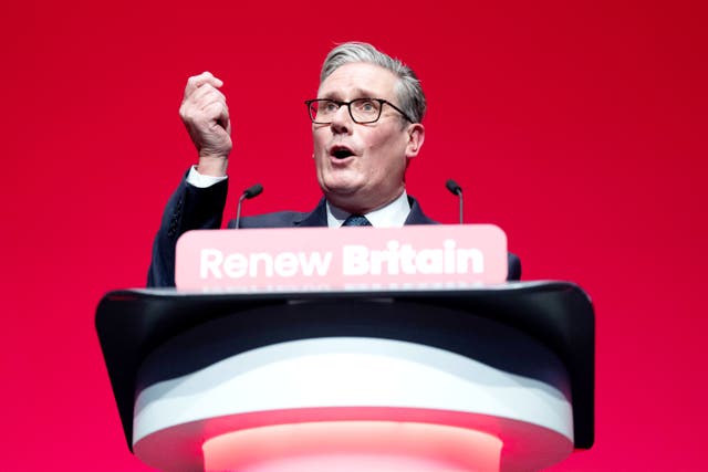 Prime Minister Sir Keir Starmer and his Labour colleagues were accused of ‘incitement to violence’ (PA)