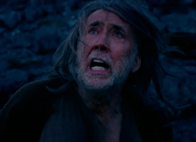 <p>Nicolas Cage en ‘The Carpenter's Son’</p>