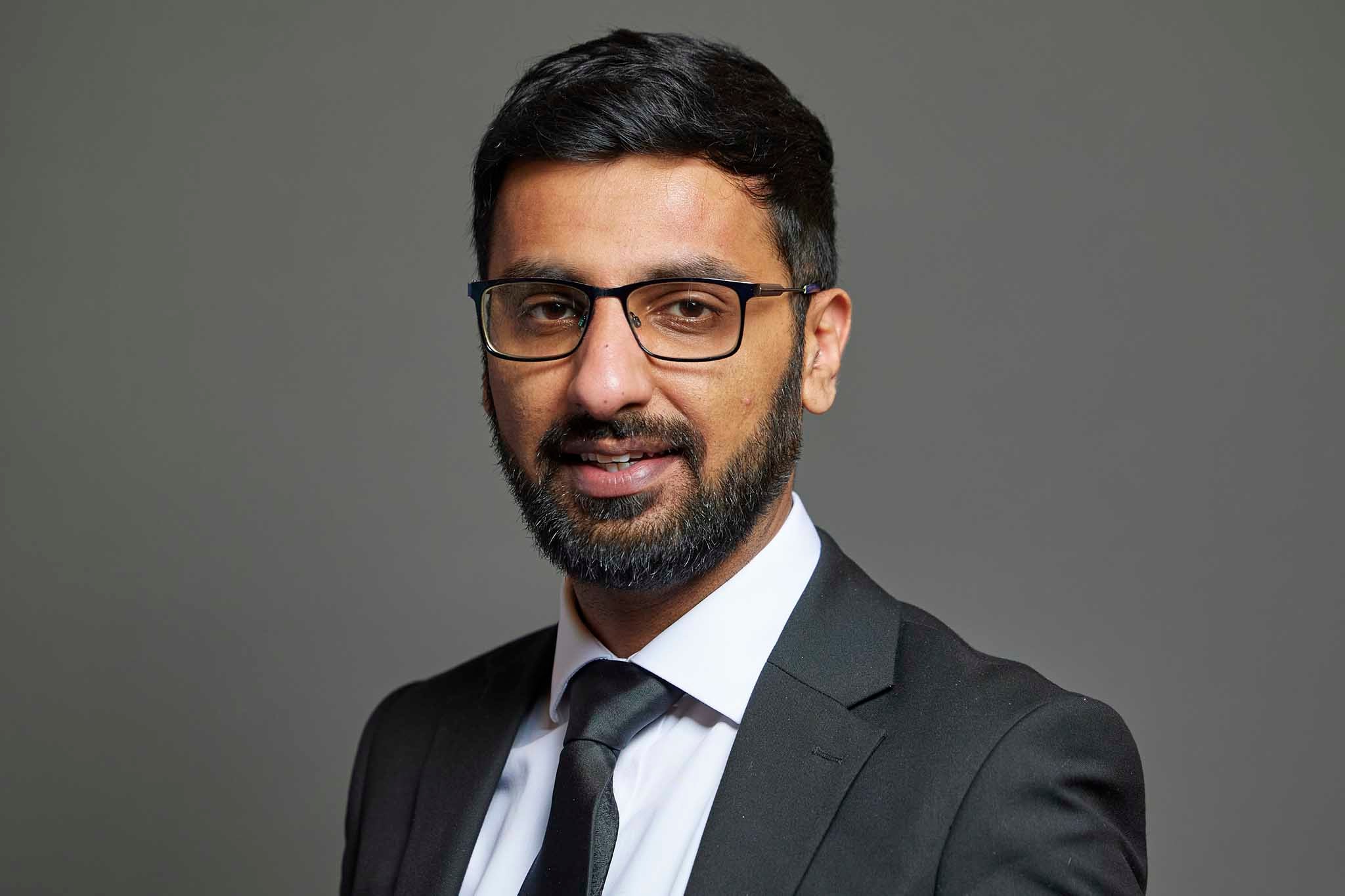 <p>Blackburn MP Adnan Hussain said the comments levelled at his child were “beyond depraved” </p>