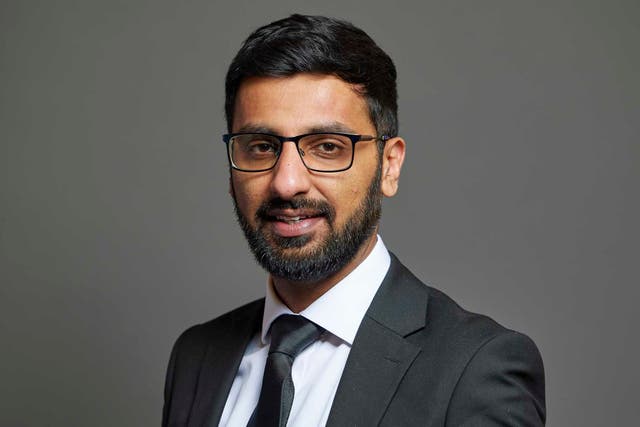 <p>Blackburn MP Adnan Hussain said the comments levelled at his child were “beyond depraved” </p>