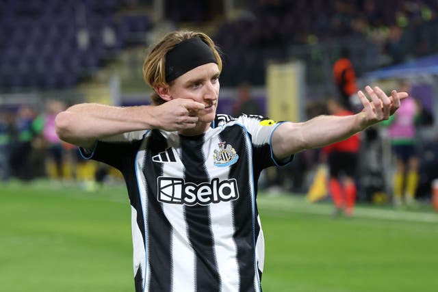 Anthony Gordon is confident Newcastle can be anything they want to be this season (Peter Lous/PA)