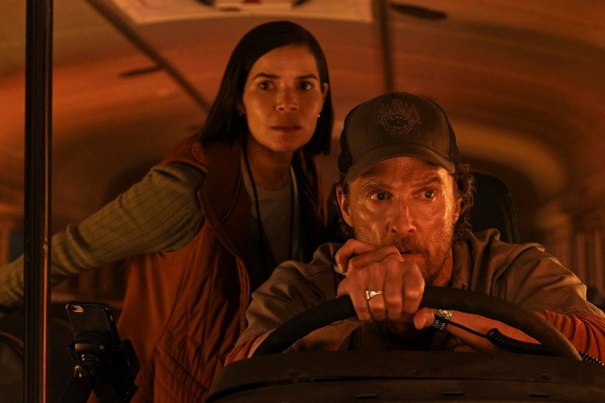 The Lost Bus review – Matthew McConaughey in a real-life horror story warped by Hollywood