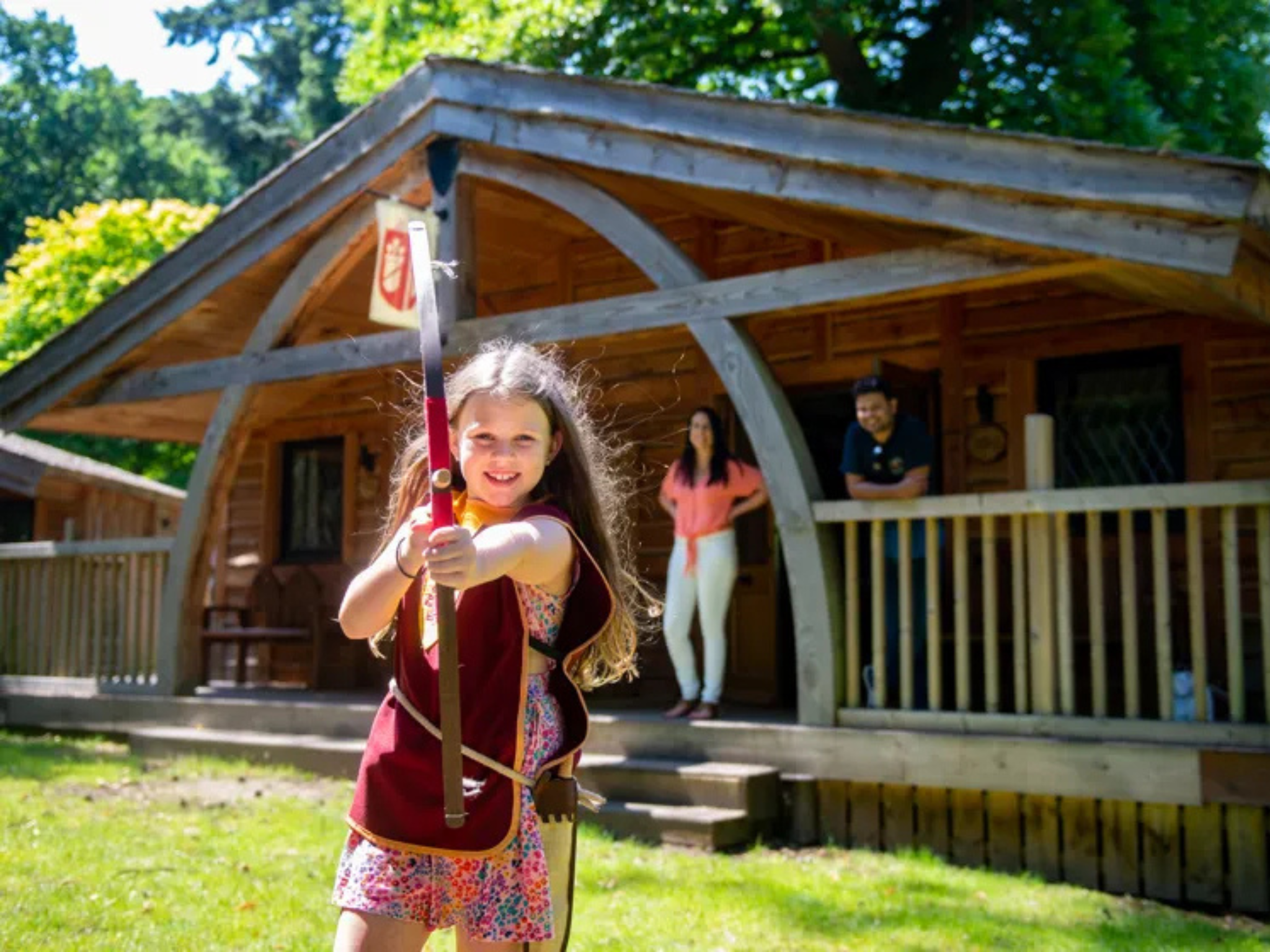 Extend your visit and stay in a cosy woodland lodge with themed evening entertainment
