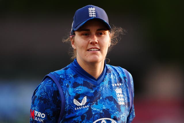 Nat Sciver-Brunt leads England into the World Cup (Mike Egerton/PA)