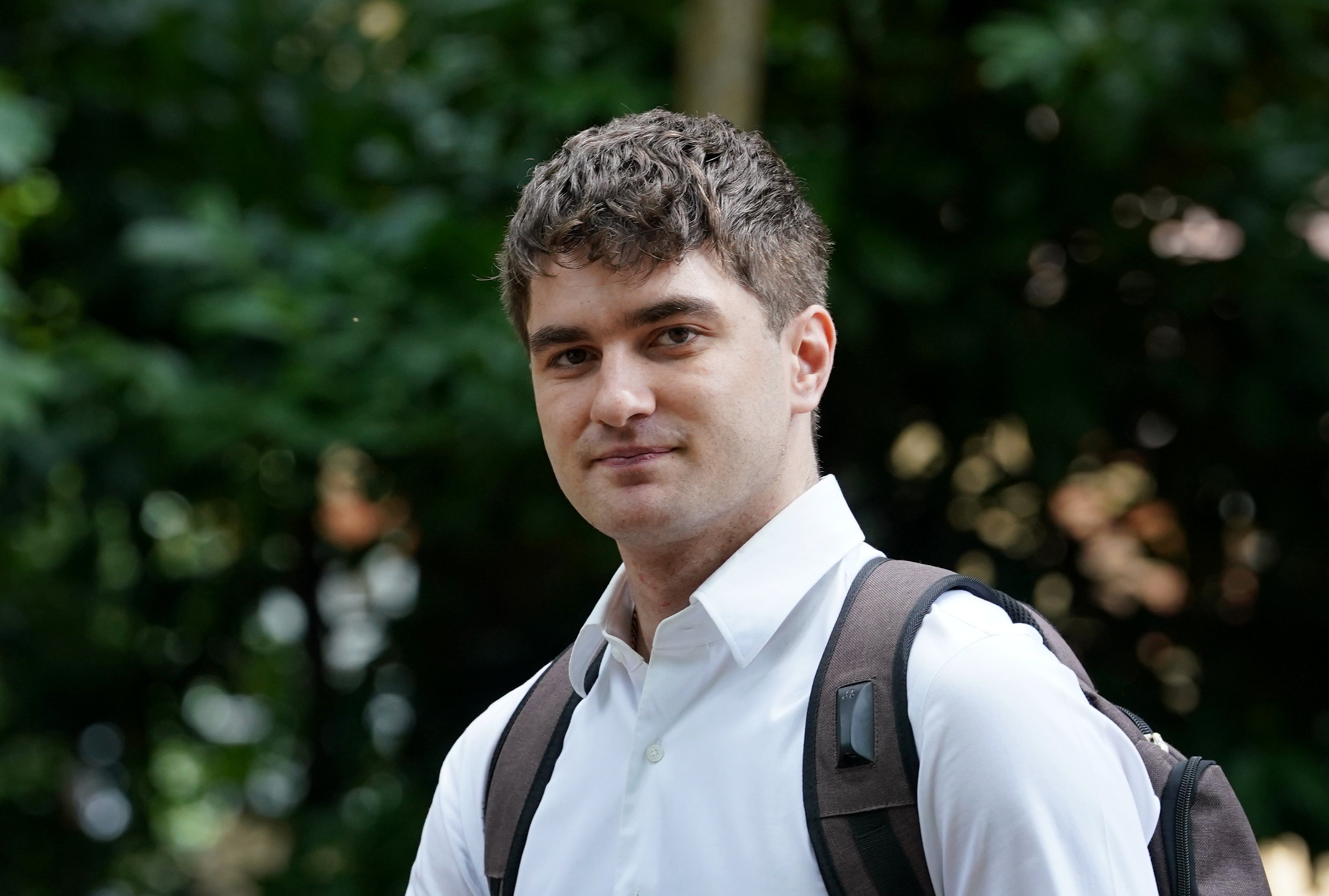 Gabriel Shemirani said that his father, Framarz Shemirani started his mother's interest in conspiracy principles (Gareth Fuller/PA)