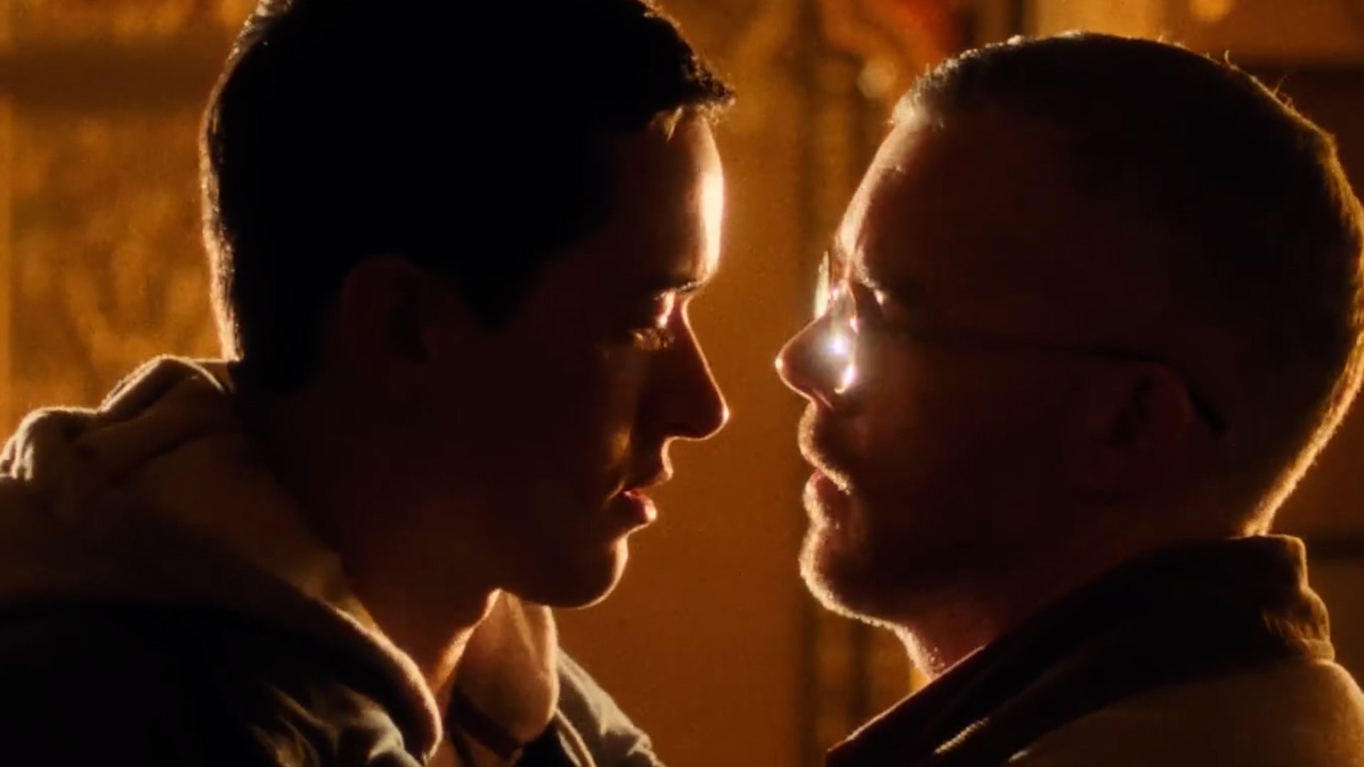 Blyth and Russell Tovey in their new film ‘Plainclothes’