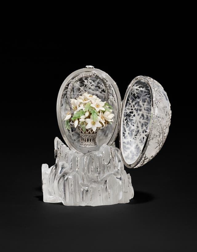 <p>The Winter Egg is estimated to sell for more than £20 million</p>