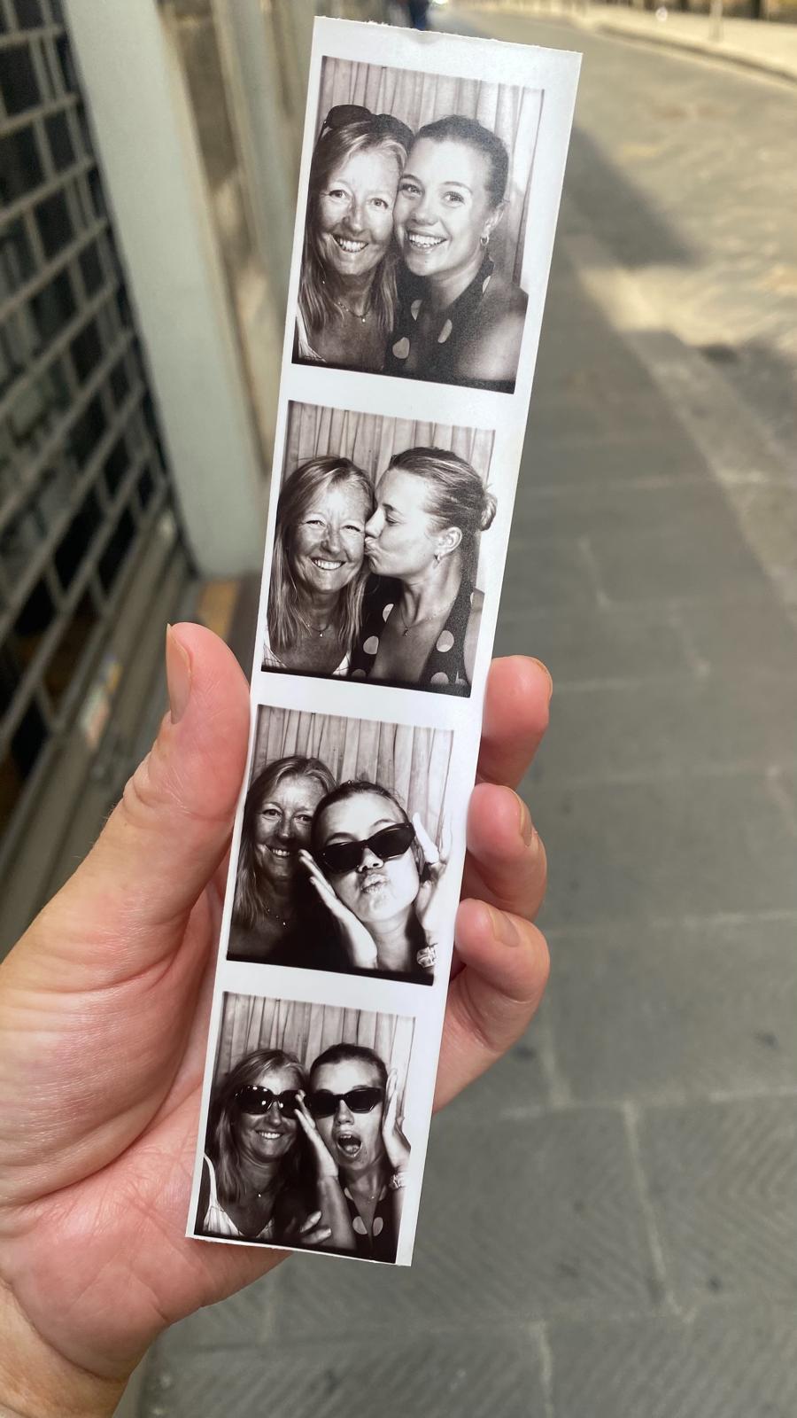 'It's freeing': Kirsty McKenzie with her mum Wendy in Florence