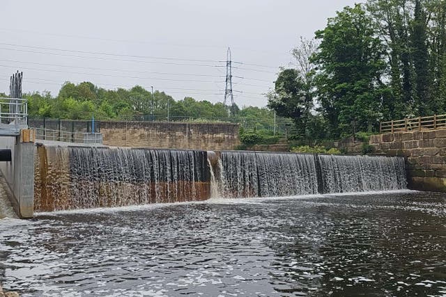 The Niagara Weir in Sheffield. (Yorkshire Water)