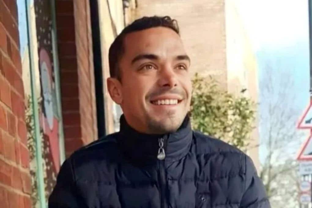 Leonard Farruku, a 27-year-old Albanian asylum seeker, died aboard the Bibby Stockholm barge at Portland Port, Dorset, on December 12 2023 (Family Handout/PA)