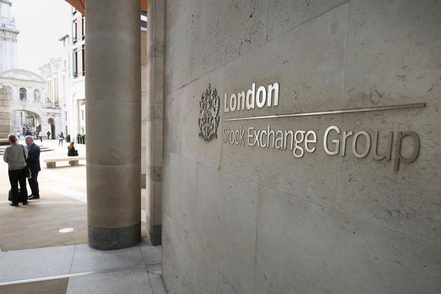 The FTSE 100 Index closed down 18.70 points at 9,427.73 (PA)