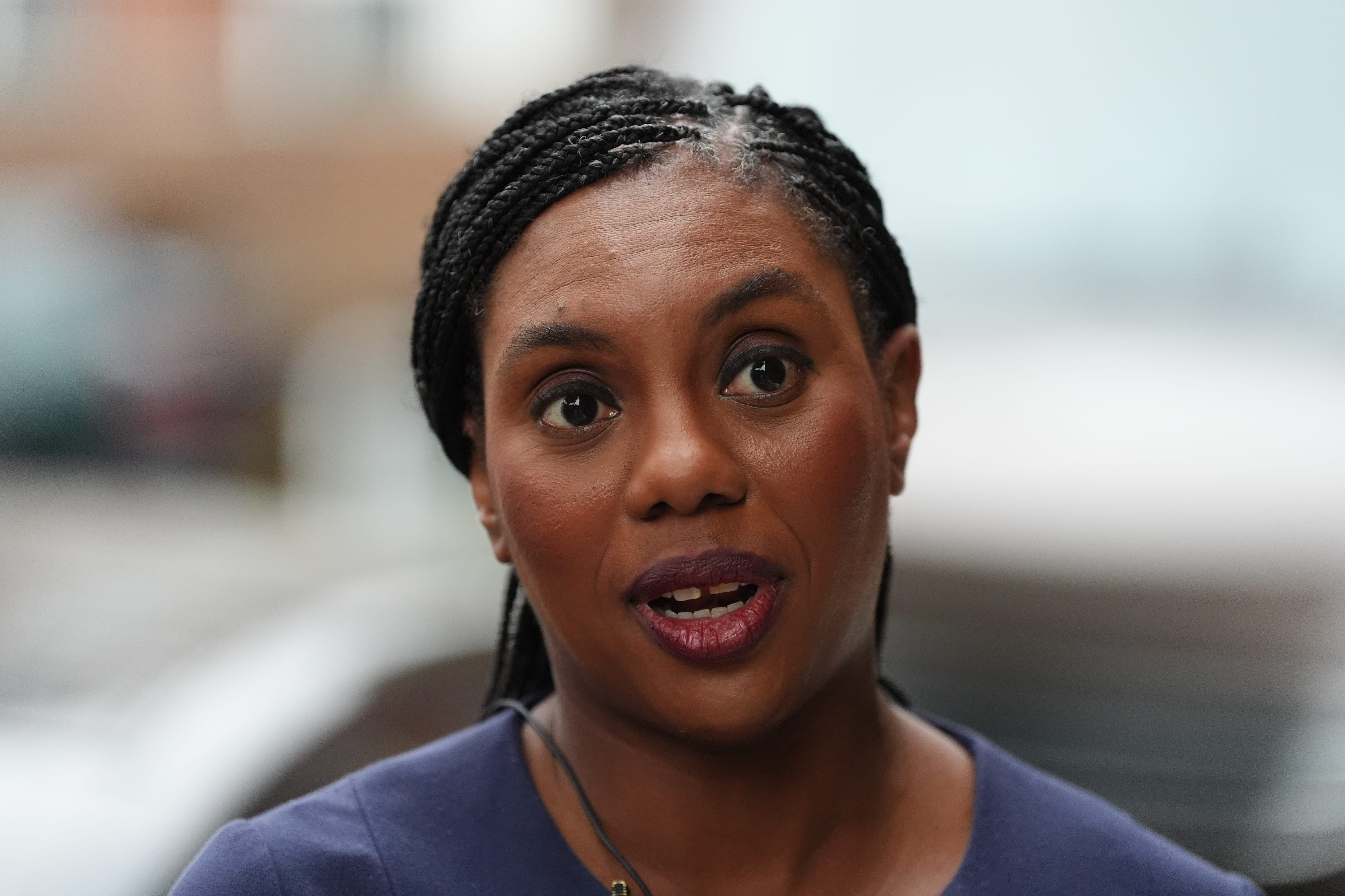 Conservative Party leader Kemi Badenoch (Jonathan Brady/PA)
