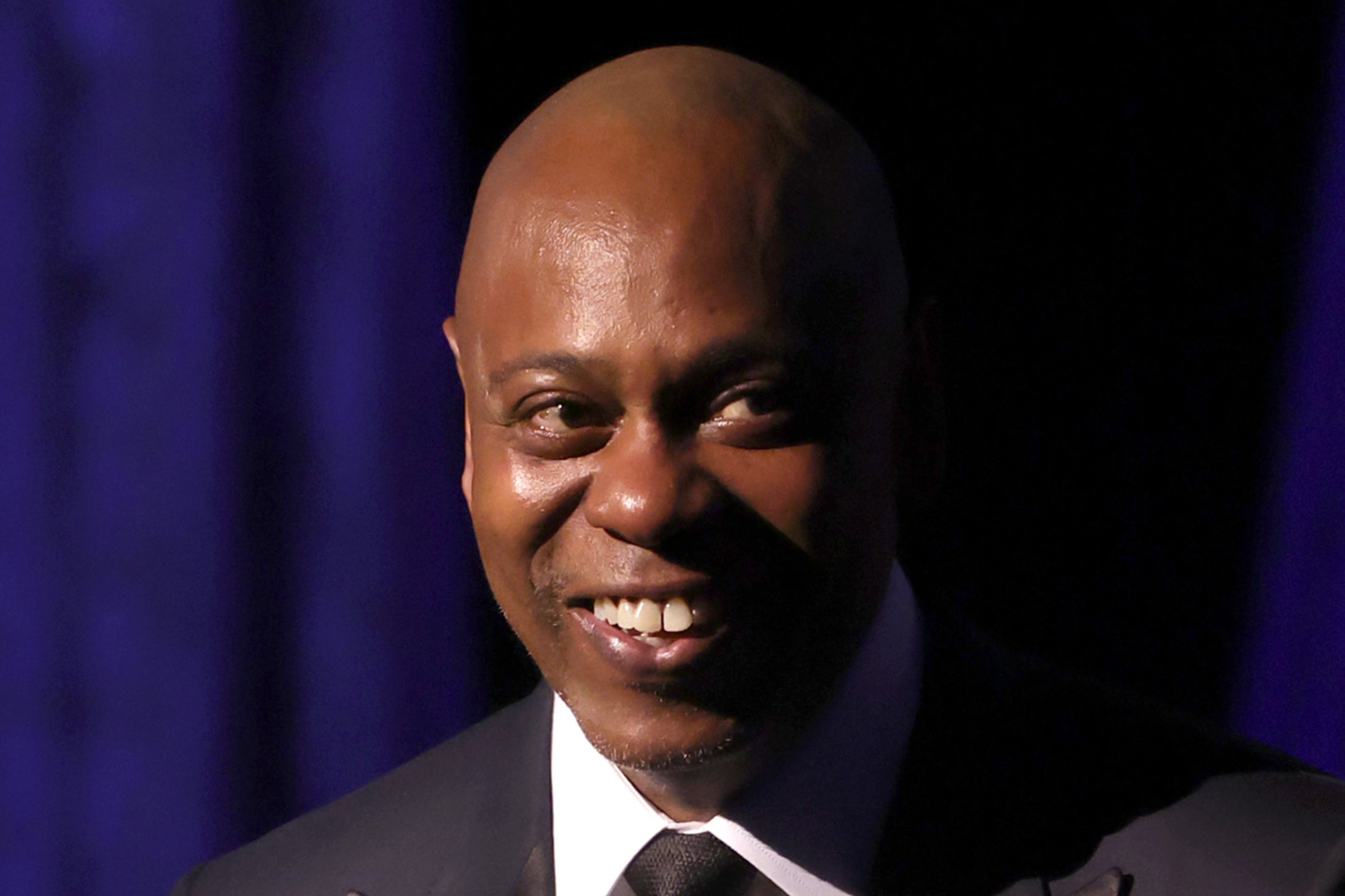 Dave Chappelle at the Lincoln Center Gala in New York in April 2025