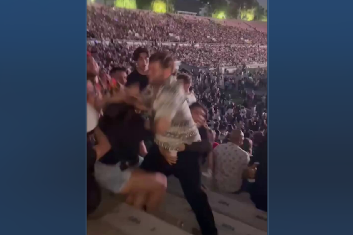 Woman beaten unconscious during show at Rose Bowl sues venue over ‘mental anguish’ Woman beaten unconscious during show at Rose Bowl sues venue over ‘mental anguish’