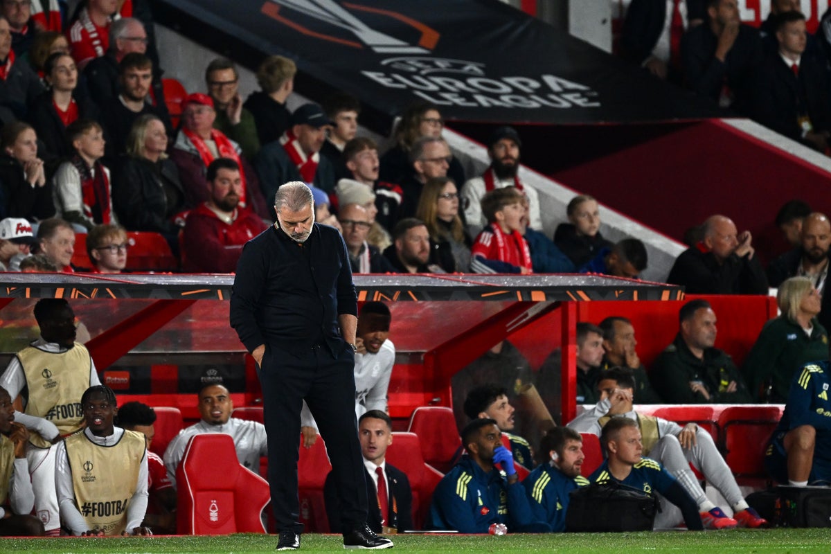 Nottingham Forest still winless under Ange Postecoglou after Europa League loss