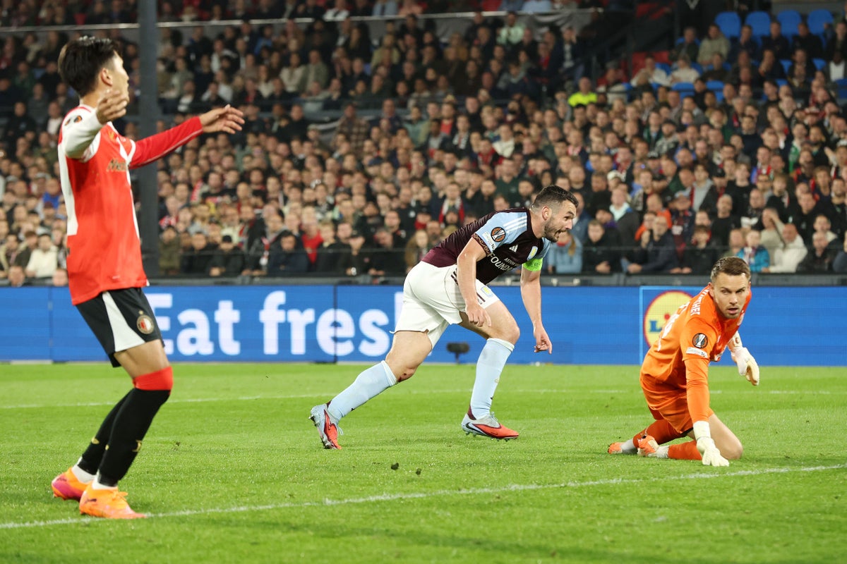 Aston Villa Extends Europa League Winning Streak With 2-0 Feyenoord Victory