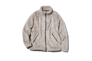 The fleece full-zip jacket | Uniqlo Needles collection