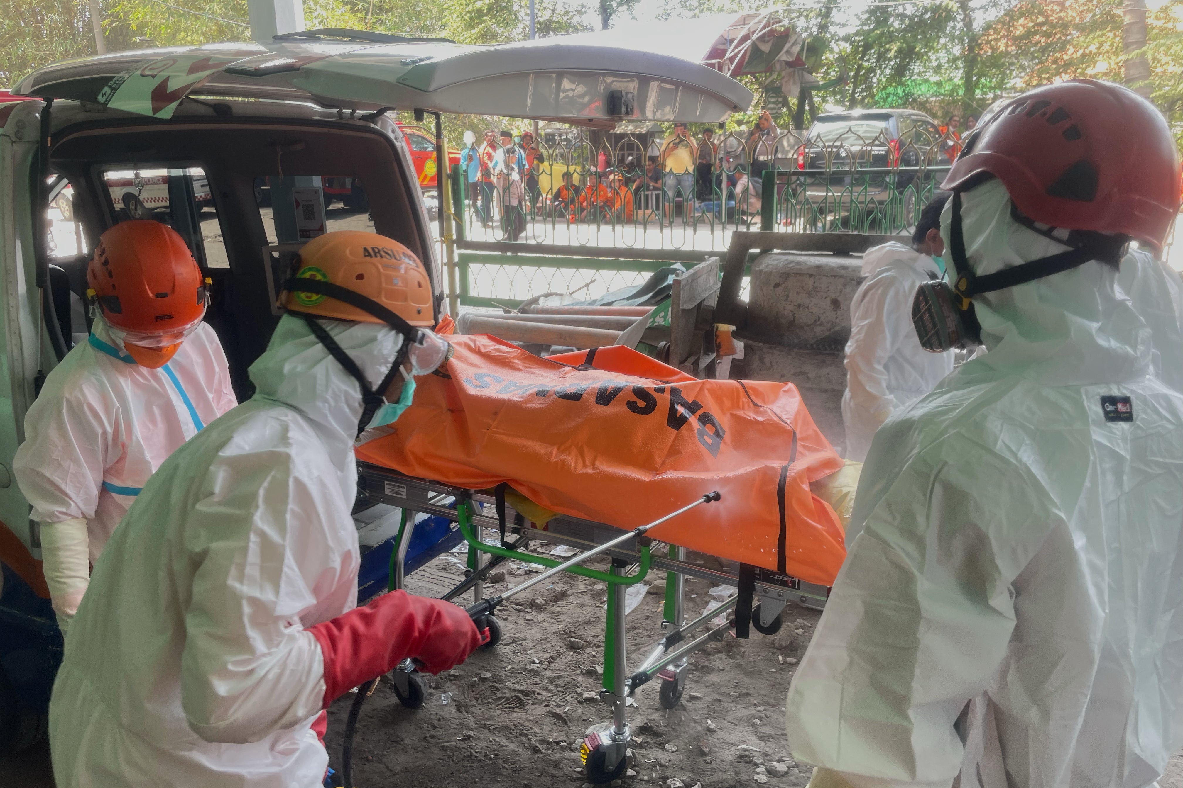 Indonesia School Collapse