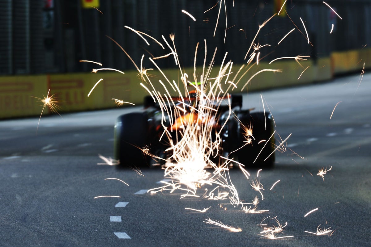 F1 Singapore GP LIVE: Qualifying start time and schedule after crashes in practice
